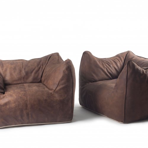 Two 'Bambole' easy chairs, 1972