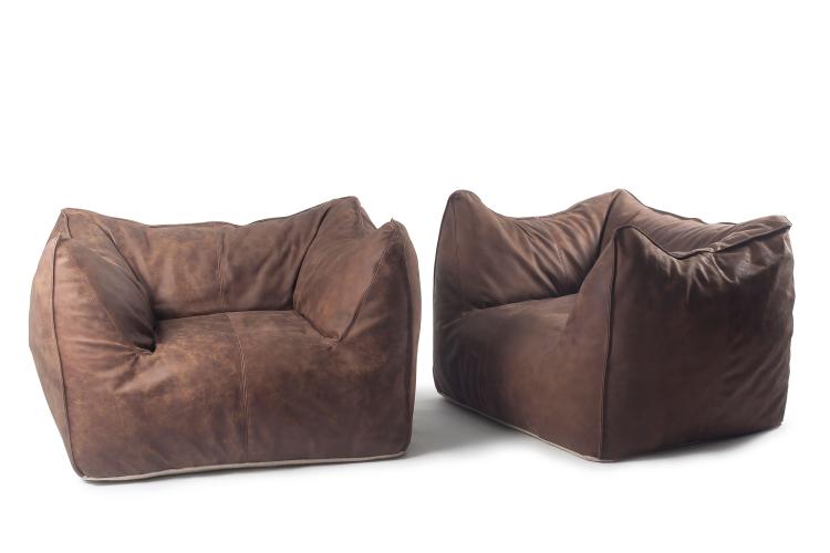 Hauptbild zu Objekt, Zwei Sessel 'Bambole', 1972, Mario Bellini, B&B Italia, Novedrate, Como, 127A 239