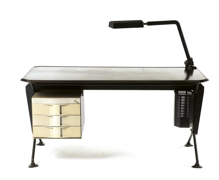 Hauptbild zu Objekt, 'Arco' writing desk, 1963, Studio B.B.P.R., Olivetti, Ivrea, 127A 152