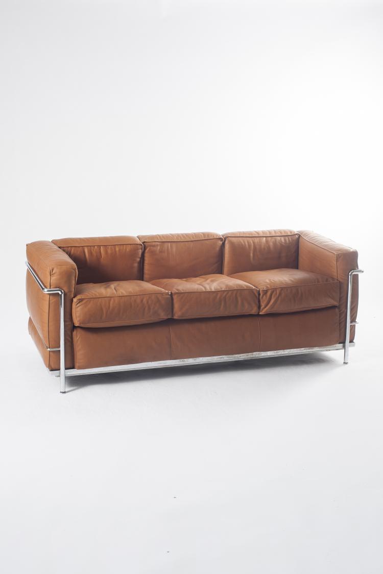 Bild 1 zu Objekt, Zweiersofa 'LC 2', 1928, Cassina, Mailand, 127B 293