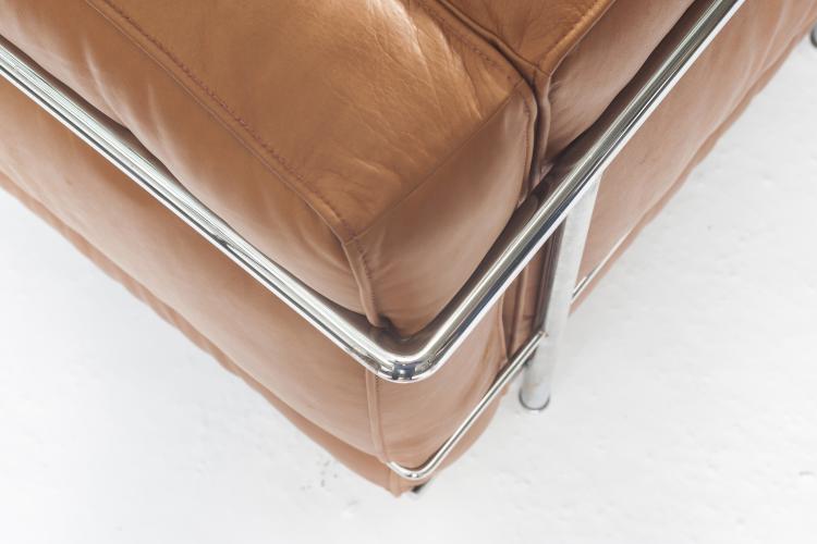 Bild 3 zu Objekt, Zweiersofa 'LC 2', 1928, Cassina, Mailand, 127B 293