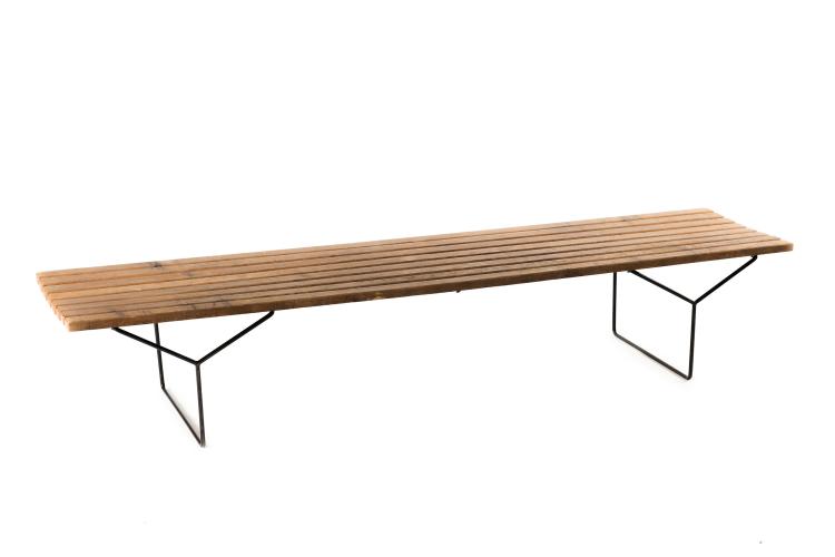 Hauptbild zu Objekt, '400 R' bench, 1951, Harry Bertoia, Knoll International, New York, 127B 382