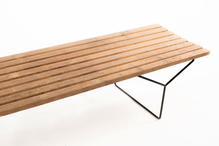 Bild 2 zu Objekt, '400 R' bench, 1951, Harry Bertoia, Knoll International, New York, 127B 382