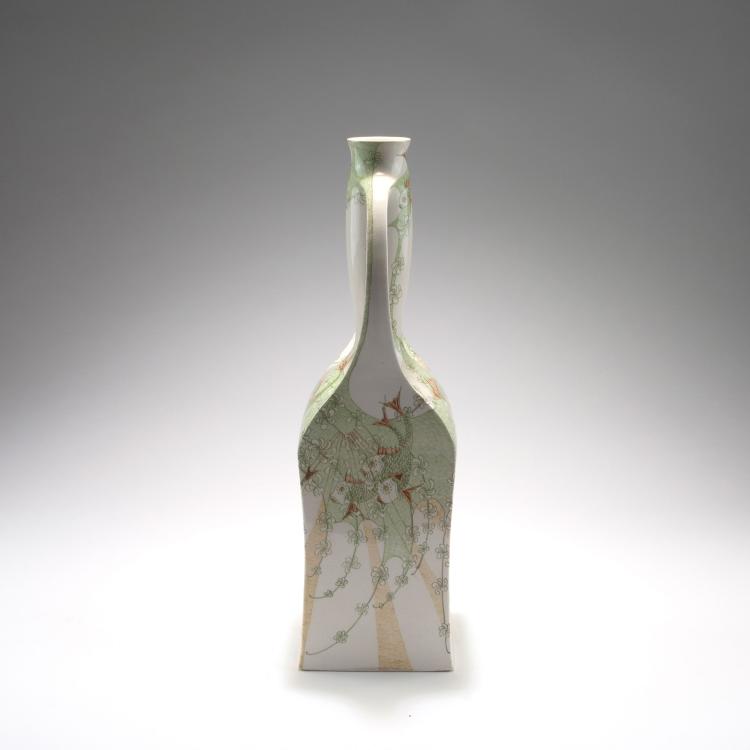 Bild 1 zu Objekt, Gro&szlig;e Henkelvase, 1901-03, Cornelis Jacobus van Muijen, Esti&eacute; & Co., Zuid-Holland, Gouda, 126 932