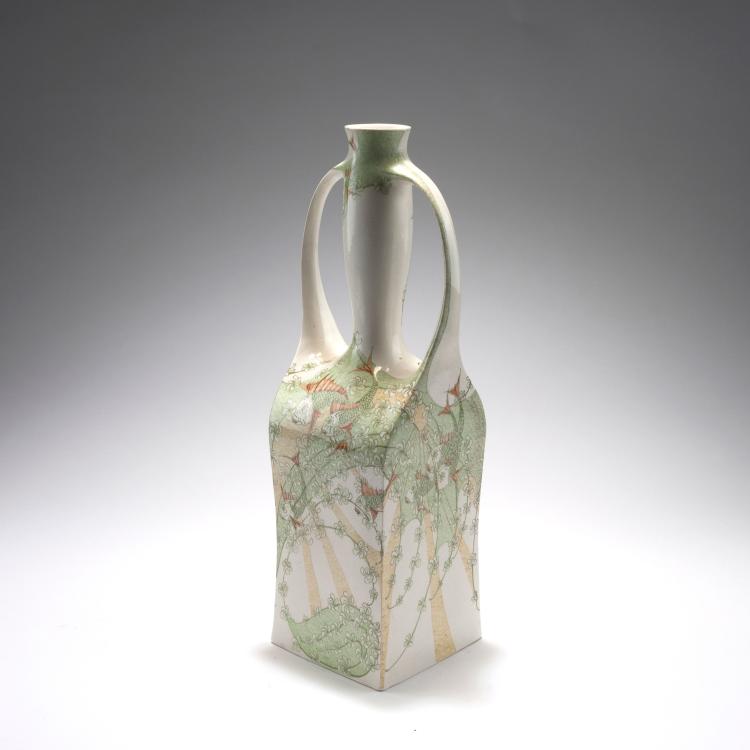 Bild 2 zu Objekt, Gro&szlig;e Henkelvase, 1901-03, Cornelis Jacobus van Muijen, Esti&eacute; & Co., Zuid-Holland, Gouda, 126 932