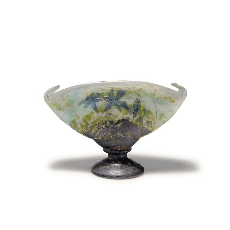 Hauptbild zu Objekt, Pokal 'Pervenche', 1905-10, Daum Fr&egrave;res, Nancy, 126 46