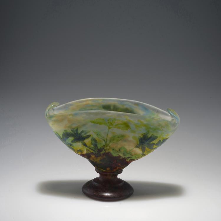 Bild 1 zu Objekt, Pokal 'Pervenche', 1905-10, Daum Fr&egrave;res, Nancy, 126 46