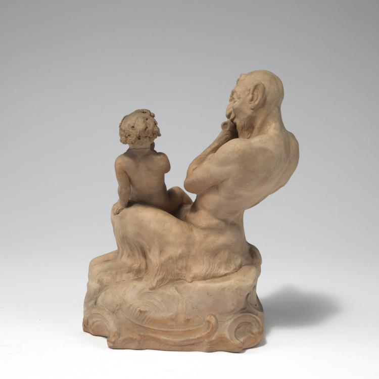 Bild 1 zu Objekt, 'The Education of Bacchus' after Franz von Stuck, c1910, Franz von Stuck, Wiegand, Martin, 129 660