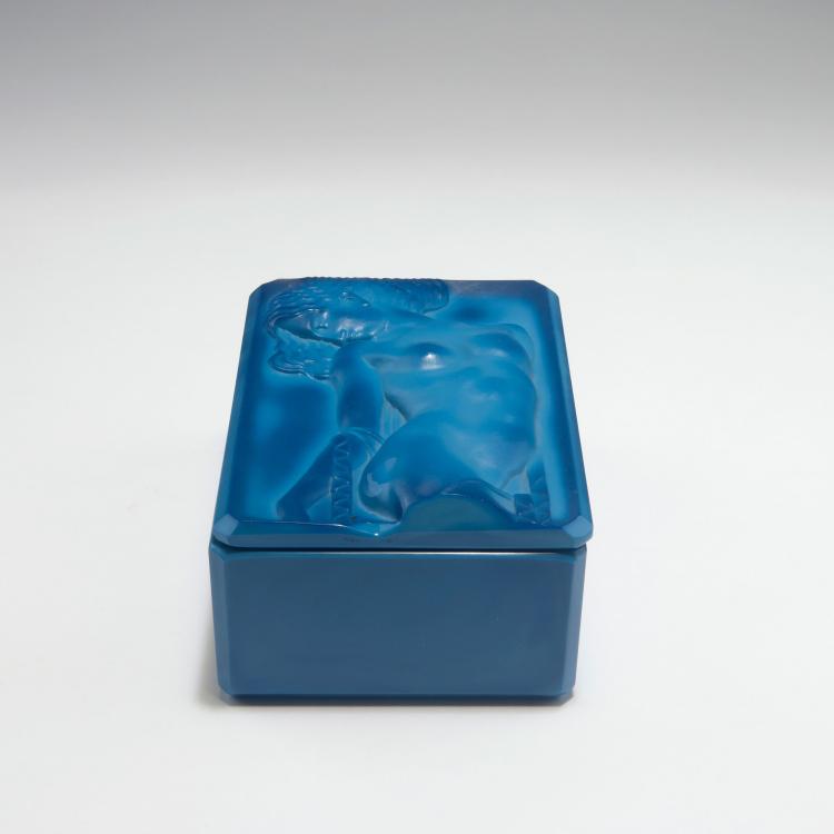 Bild 1 zu Objekt, Deckeldose 'Ingrid', 1920er Jahre, Michael Powolny, Schlevogt, Curt, Gablonz, 126 391