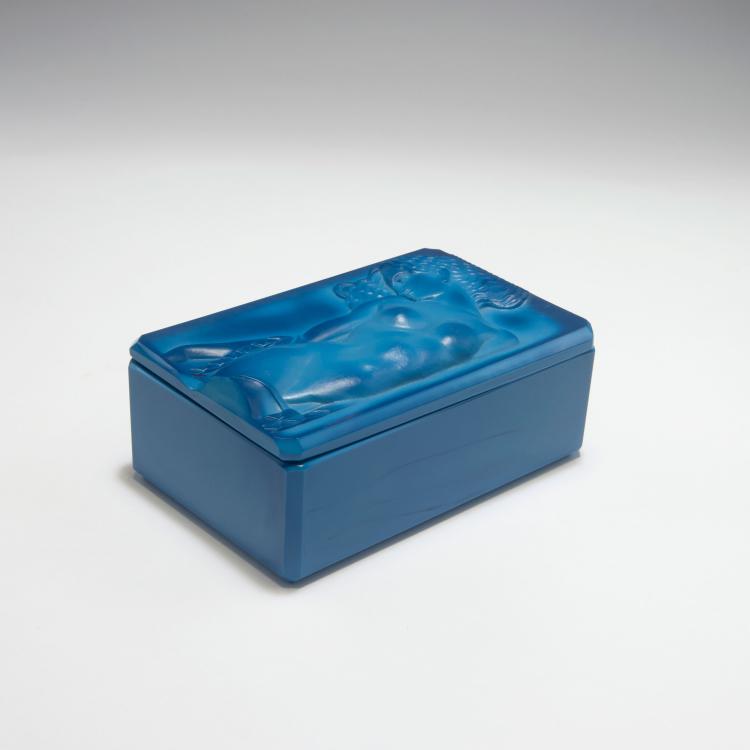 Bild 2 zu Objekt, Deckeldose 'Ingrid', 1920er Jahre, Michael Powolny, Schlevogt, Curt, Gablonz, 126 391