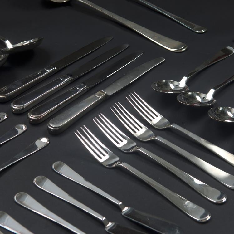 Bild 1 zu Objekt, Besteck, um 1930 , Gebhard Duve, Bahner AG, D&uuml;sseldorf, 126 524