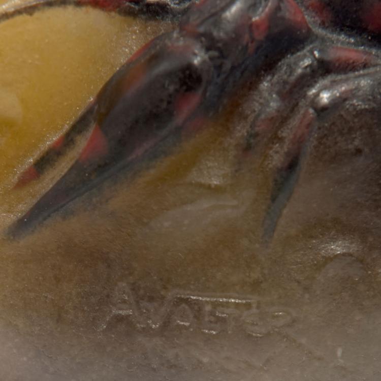 Bild 2 zu Objekt, '&Eacute;crevisse' paperweight, c1925 , Henri Berg&eacute;, Walter, Amalric, Nancy, 126 282