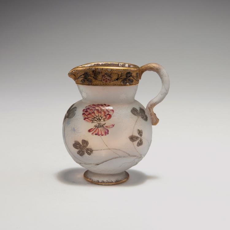 Hauptbild zu Objekt, Kleine Kanne 'Tr&egrave;fles', 1895, Daum Fr&egrave;res, Nancy, 126 19