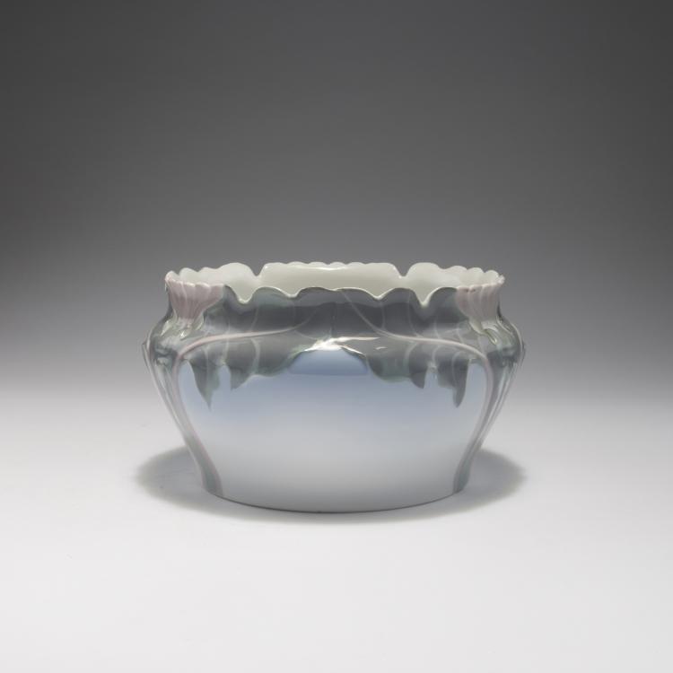 Bild 1 zu Objekt, Vase, um 1915, Karl Lindstr&ouml;m, R&ouml;rstrands Porslinsfabriker, Lidk&ouml;ping, 126 949