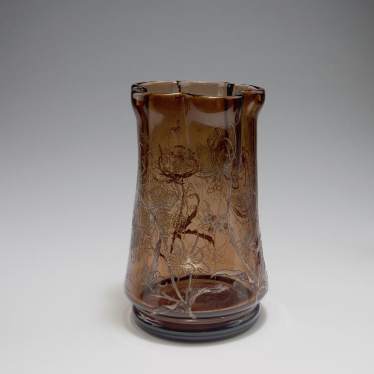 Hauptbild zu Objekt, Vase 'Card&egrave;re sauvage', 1890, Gall&eacute;, Emile, Nancy, 126 128