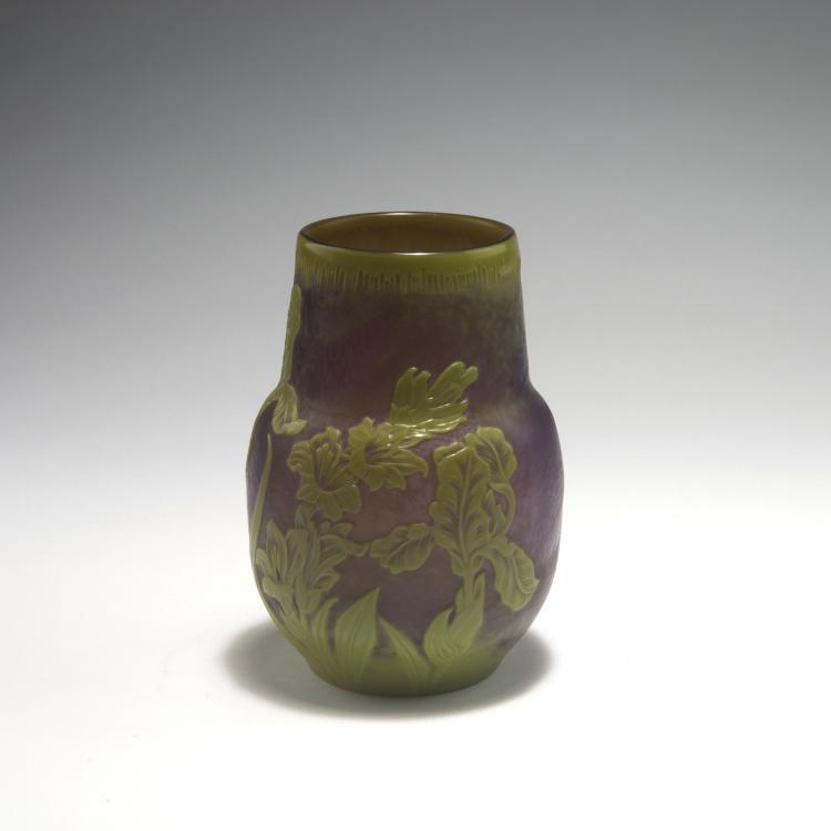 Bild 2 zu Objekt, Vase 'Lys', 1896-1900, Burgun, Schverer & Co., Meisenthal, 126 13