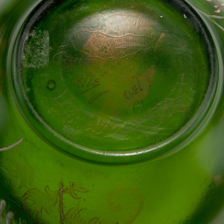 Bild 4 zu Objekt, Kugelvase 'Sabot de V&eacute;nus et coprins', 1892, Gall&eacute;, Emile, Nancy, 126 133