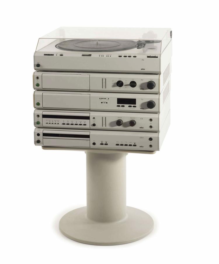 Hauptbild zu Objekt, Stereoanlage 'Atelier', 1984-89, Peter Hartwein, Braun AG, Frankfurt am Main, 127B 563