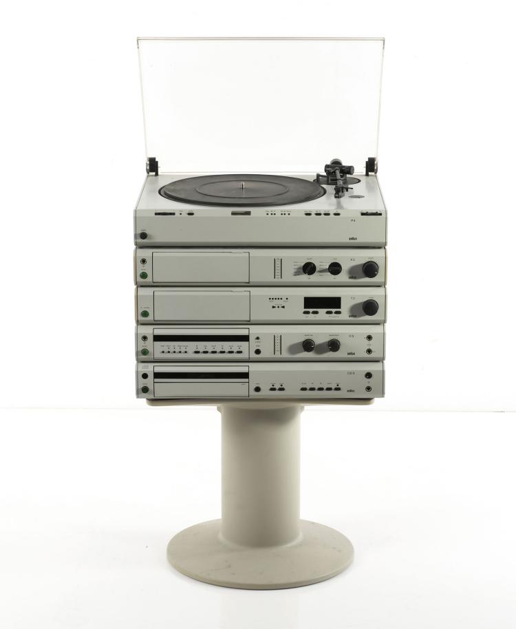 Bild 2 zu Objekt, Stereoanlage 'Atelier', 1984-89, Peter Hartwein, Braun AG, Frankfurt am Main, 127B 563