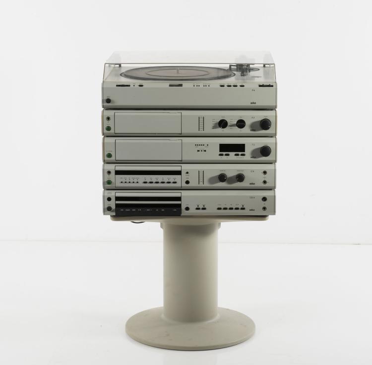 Bild 4 zu Objekt, Stereoanlage 'Atelier', 1984-89, Peter Hartwein, Braun AG, Frankfurt am Main, 127B 563