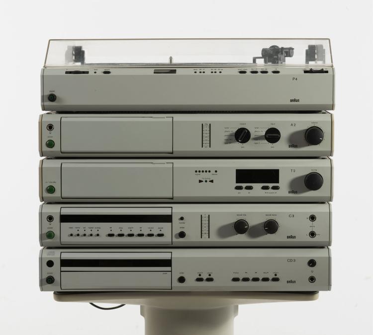 Bild 5 zu Objekt, Stereoanlage 'Atelier', 1984-89, Peter Hartwein, Braun AG, Frankfurt am Main, 127B 563
