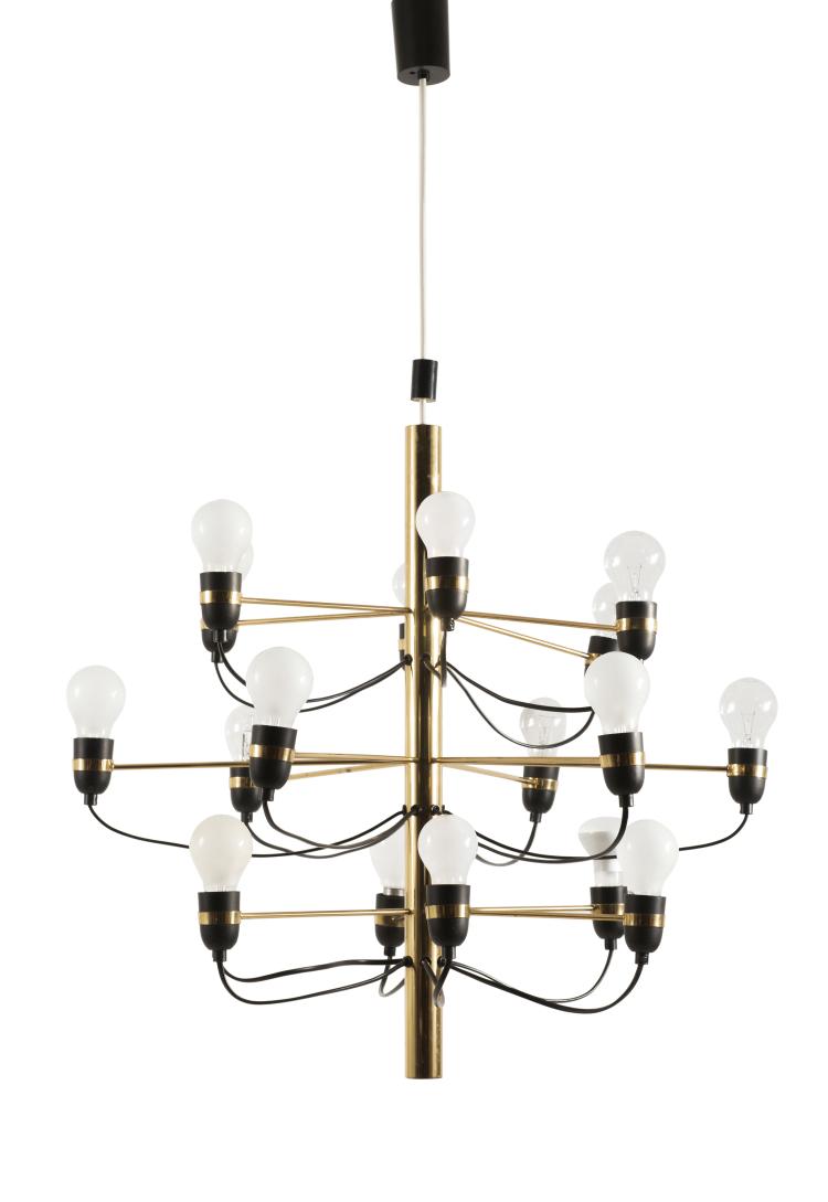 Hauptbild zu Objekt, '2097/18 ceiling light, 1958, Gino Sarfatti, Arteluce, Mailand, 127A 86