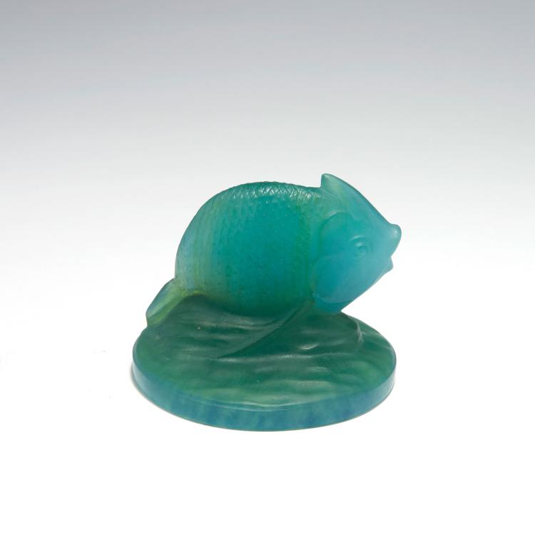 Bild 1 zu Objekt, 'Fish' paperweight, 1920s, Auguste Houillon, Walter, Amalric, Nancy, 126 280