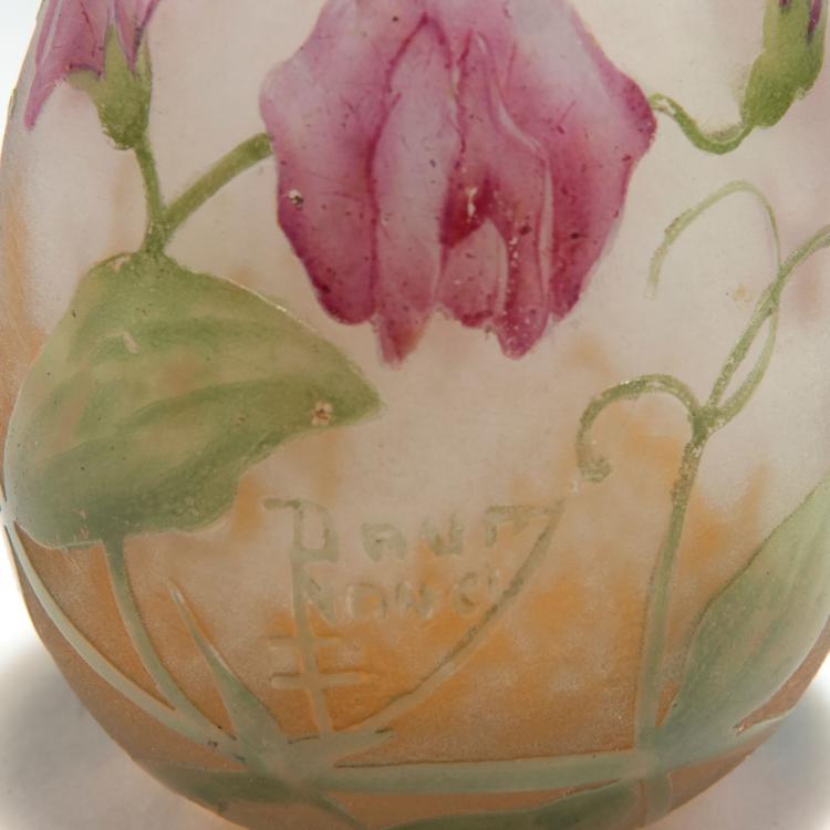 Bild 2 zu Objekt, Vase 'Liserons', um 1905, Daum Fr&egrave;res, Nancy, 126 51