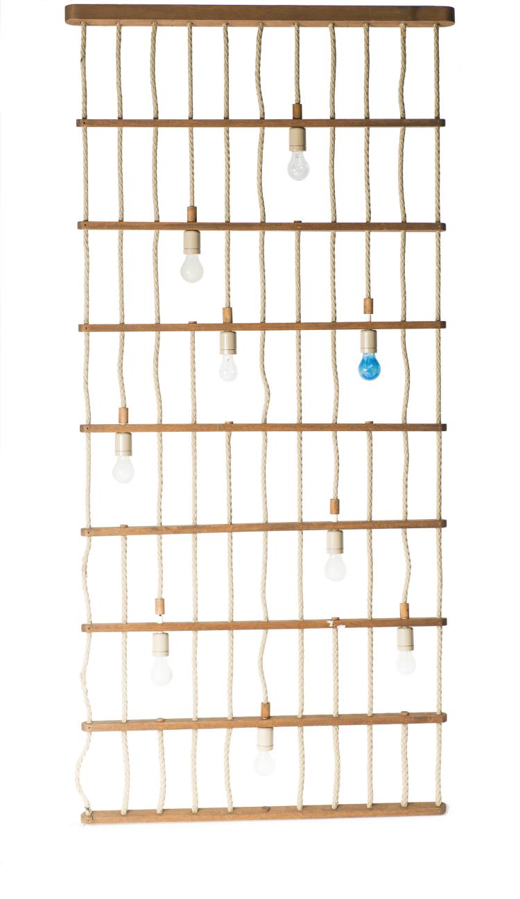 Hauptbild zu Objekt, 'Kletterlampe' Nr. 750, um 1970, Temde Lampen, Detmold, 127B 548