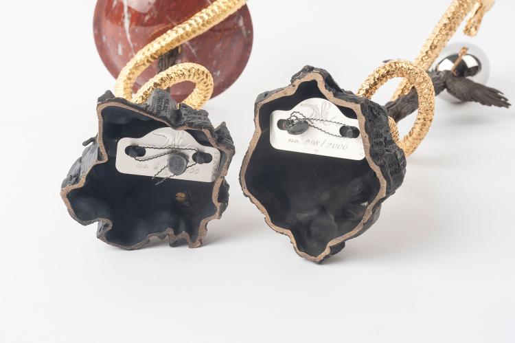 Bild 1 zu Objekt, 'Caduc&eacute;e I + II', 1982, Salvador Dal&iacute;, 127C 685