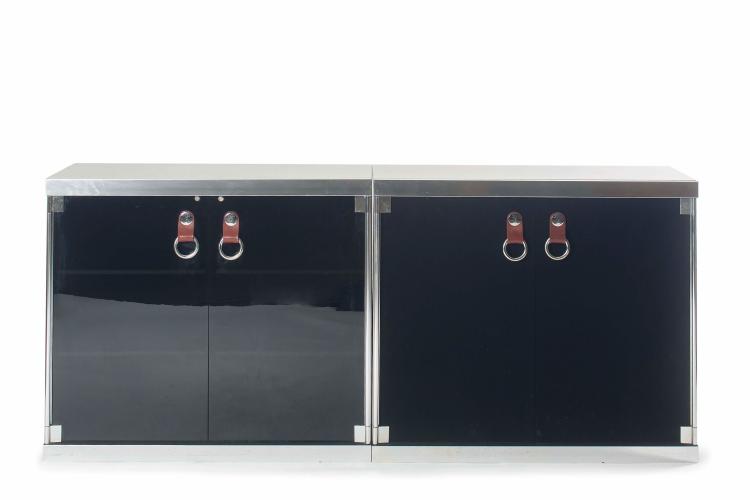 Hauptbild zu Objekt, Two cabinets, c1970, Guido Faleschini, Herm&egrave;s, Paris, 127A 216