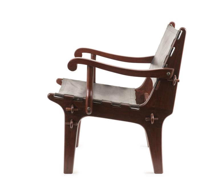 Hauptbild zu Objekt, Armlehnsessel, um 1960, Hayat, M.; & Bros. Ltd., Peshawar Pakistan, 127B 467