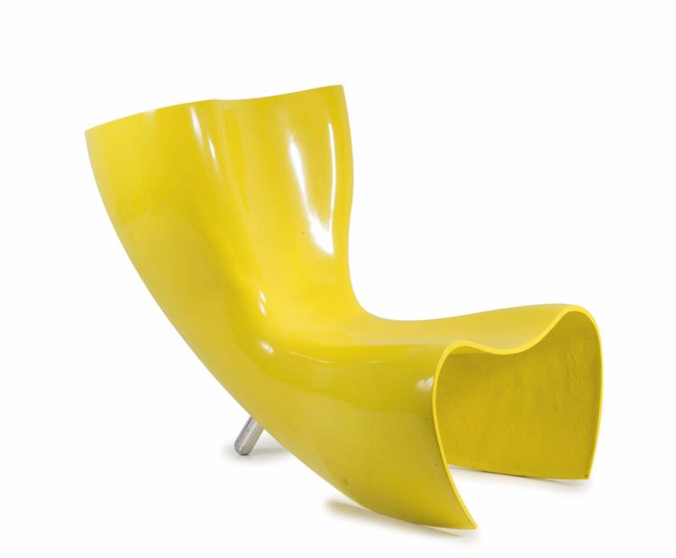 Hauptbild zu Objekt, Sessel 'Felt chair', 1993, Marc Newson, Cappellini, Como, 127B 581