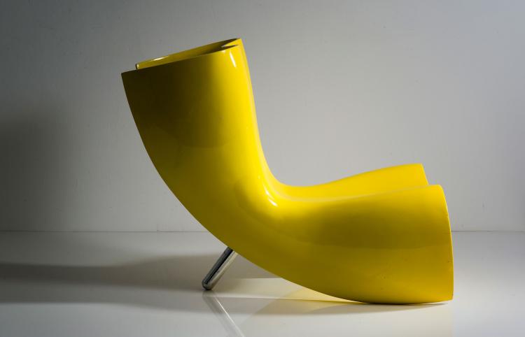 Bild 1 zu Objekt, Sessel 'Felt chair', 1993, Marc Newson, Cappellini, Como, 127B 581