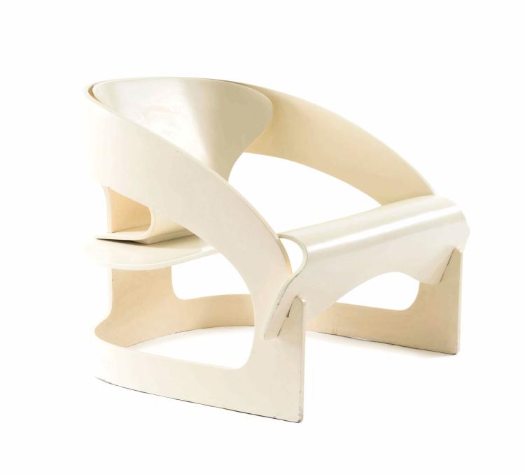 Hauptbild zu Objekt, Easy chair '4801/5', 1965, Joe Colombo, Kartell, Noviglio, 127A 161