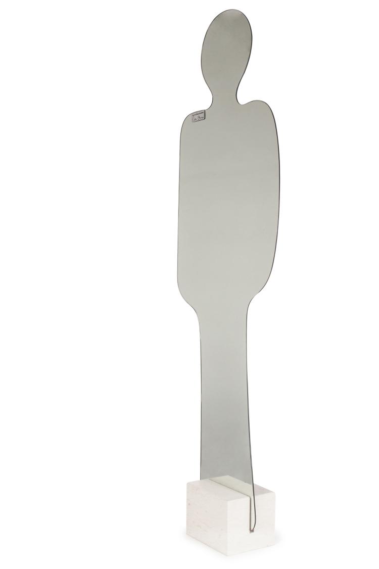 Hauptbild zu Objekt, Spiegel 'Narciso' f&uuml;r Pierre Cardin, 1969, Claudio Platania, Morphos; Acerbis International; Cardin, Pierre, 127A 113