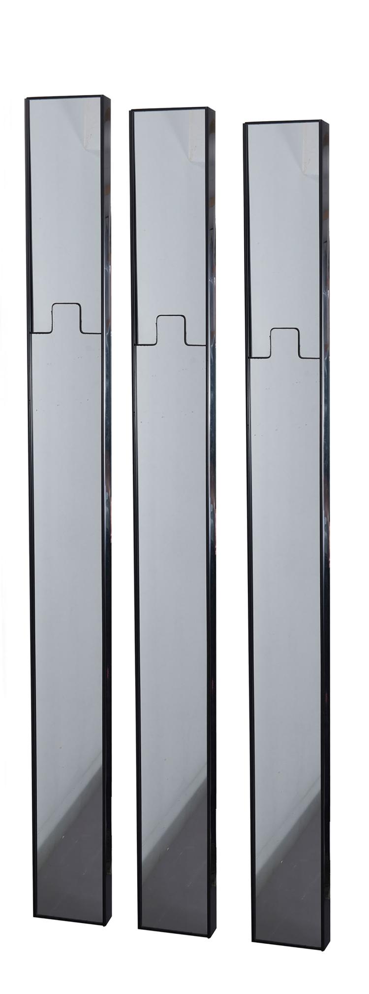 Hauptbild zu Objekt, Three mirrors with coat hangers, 1971, Luciano Bertoncini, Elco, Mailand, 127A 118