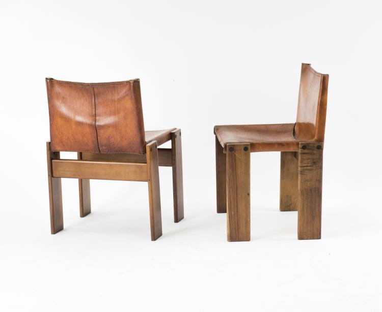 Bild 4 zu Objekt, Six 'Monk' chairs, 1974, Tobia Scarpa, Molteni, Giussano, 127A 246