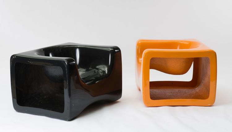 Bild 1 zu Objekt, Two armchairs 'play', 1969, Alberto Rosselli, Saporiti, Mailand, 127A 184