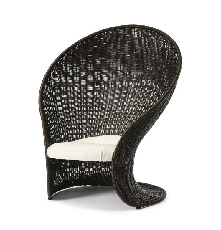 Hauptbild zu Objekt, Easy chair, 1970s, Bonacina & C., Como, 127A 227