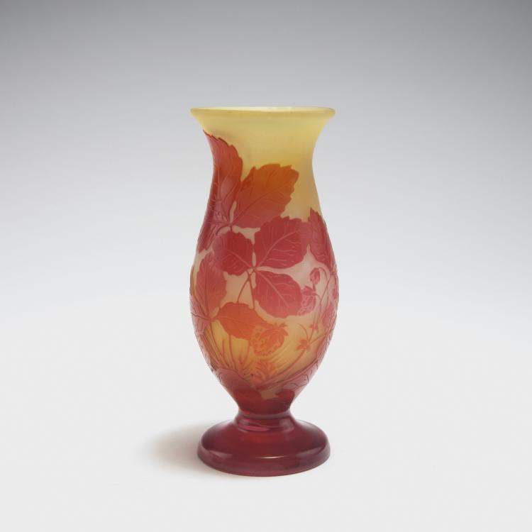 Hauptbild zu Objekt, Pokal 'Fraises', 1920er Jahre, Gall&eacute;, Emile, Nancy, 126 189