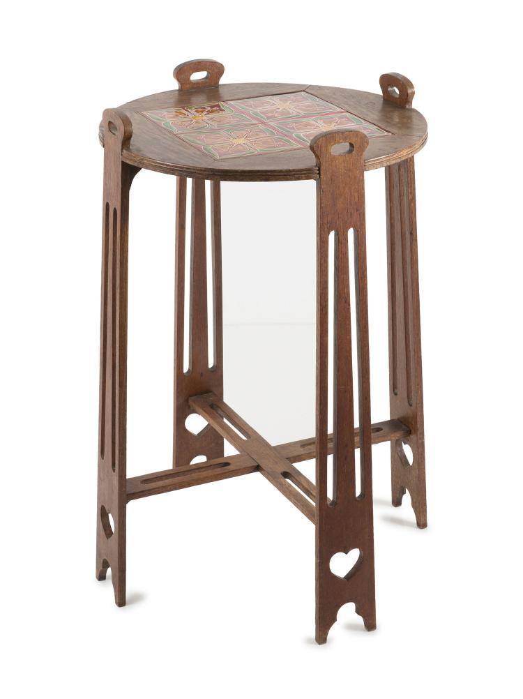 Hauptbild zu Objekt, Flower table, c1905, Richard Riemerschmid, Dresdener Werkst&auml;tten, Hellerau; Villeroy & Boch, Dresden, 126 625