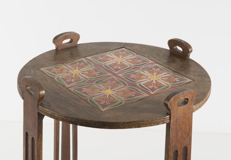 Bild 1 zu Objekt, Flower table, c1905, Richard Riemerschmid, Dresdener Werkst&auml;tten, Hellerau; Villeroy & Boch, Dresden, 126 625