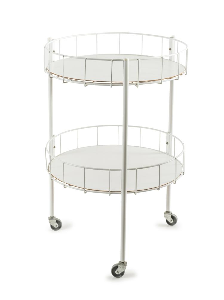 Hauptbild zu Objekt, Servierwagen, um 1960, Bele Bachem, M&uuml;nchner Boulevard M&ouml;bel, M&uuml;nchen (zugeschrieben), 127B 468