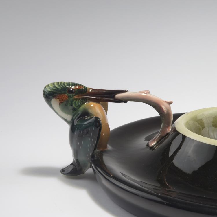 Bild 1 zu Objekt, Schale 'Eisv&ouml;gel', um 1933, Felice Tosalli, Lenci, Turin, 126 929