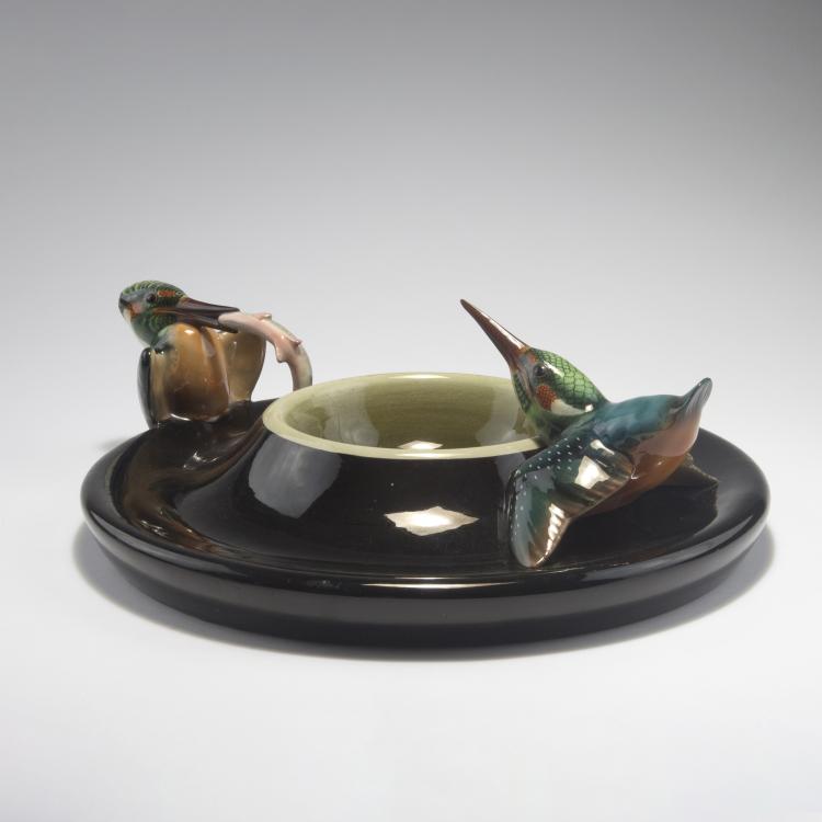 Bild 3 zu Objekt, Schale 'Eisv&ouml;gel', um 1933, Felice Tosalli, Lenci, Turin, 126 929