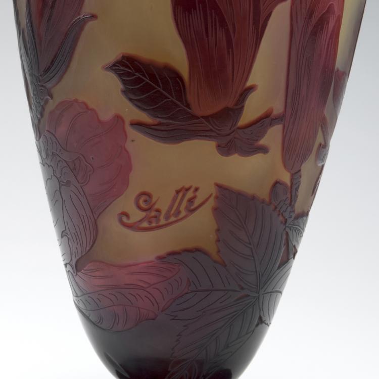 Bild 2 zu Objekt, Gro&szlig;e Vase 'Magnolias', 1920er Jahre, Gall&eacute;, Emile, Nancy, 126 191