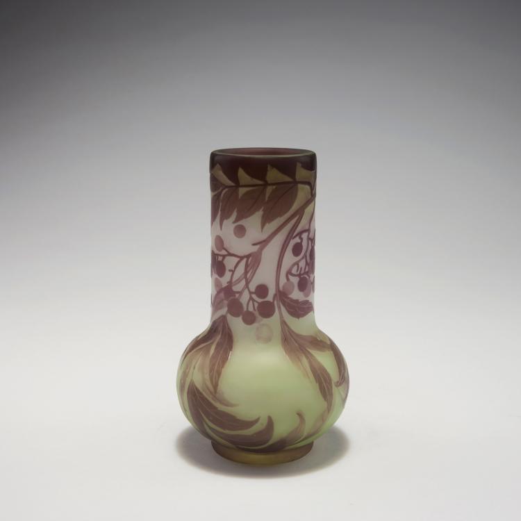 Hauptbild zu Objekt, Vase 'Sorbier', 1902-03, Gall&eacute;, Emile, Nancy, 126 151