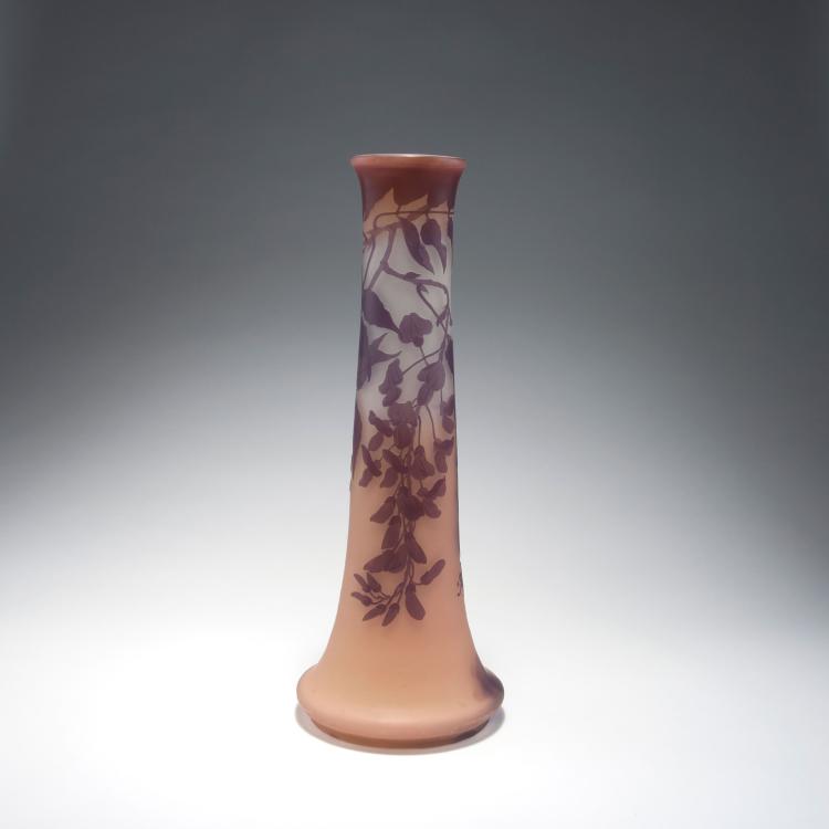 Bild 1 zu Objekt, Gro&szlig;e Vase 'Glycines', 1904-06, Gall&eacute;, Emile, Nancy, 126 157