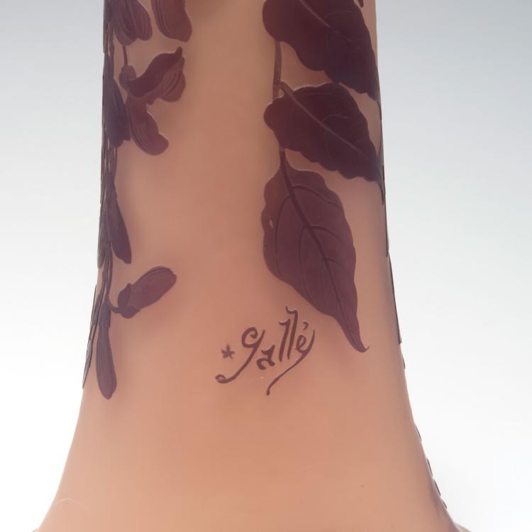 Bild 2 zu Objekt, Gro&szlig;e Vase 'Glycines', 1904-06, Gall&eacute;, Emile, Nancy, 126 157